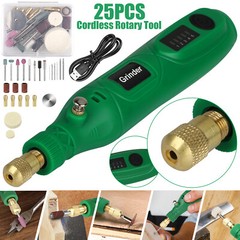Mini Grinder Rotary Tool Polishing Drill Kit Variable Speed w/24pcs Accessories