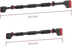 DOORWAY CHIN UP BAR PULL UP BAR EXERCISE 28&Prime;-36&Prime; DOORS SCREWLESS PRESS FIT