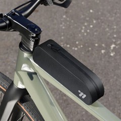 WEST BIKING Bicycle Bag Waterproof Bolt Strap Road Bike Top Tube Bag Black 0.7L