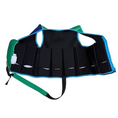 Nautica Kids Swim Aid Vest M/L 33-55 pounds neoprene preppy cape cod sailing