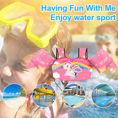 Kids Swim Vest Life Jacket for 30-55 Pounds Boys and Girls, Toddler Floaties wit