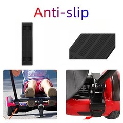 2 Pieces Adjustable Hoverboard Seat Attachment Straps and 2 Pieces Strap Prot…