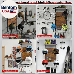 Helmet Holder Wall Mount, Motorcycle Helmet Stand, Motorcycle Accessories Displa