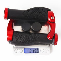 Ergonomic MTB Mountain Bike Bicycle Handlebar Rubber Grips Cycling Lock-On Ends