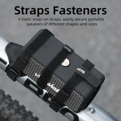 ROCKBROS Portable Bike Speaker Mount Handlebar Bicycle Holder Straps Adjustable