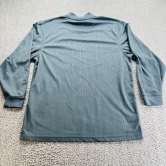 Wedge Golf And Beyond Shirt Medium Long Sleeve Pullover Mock Neck Blueish