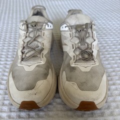Hoka Transport Womans 9.5 White Running, Jogging, Walking Trail Shoes vibram