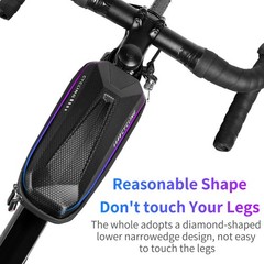 WEST BIKING Hard Shell Bicycle Bag Front Frame Top Tube Waterproof Cycling Bag