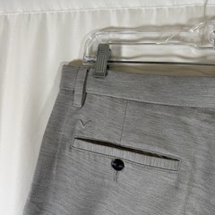 Callaway Golf Shorts Men&rsquo;s 34 Grey Performance Athletic Pockets Button Zip