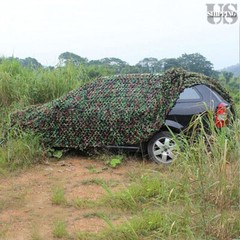 Woodland Camo Netting Military Camouflage Cover for Hunting, Camping, Hideout
