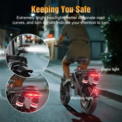 ASKGO Lightweight Folding Ebike 1500W 48V 25MPH 14&Prime; Electric bike for Adults