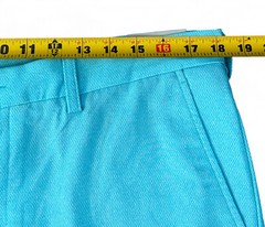 NWT PGA Tour Polyester Elastane Golf Light Blue Tone Shorts Mens Size 36