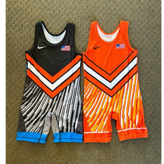 Oklahoma State RTC Freestyle Wrestling Singlet Set Adult Medium