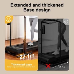 Adjustable Walking Pad Handle Bar with Cup & Phone Holder – 25.5&Prime; Treadmill Hand