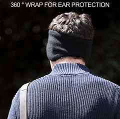 1pc Soft Plush Winter Earmuffs Warm Ear Covers Unisex Outdoor Wear Fashion – NEW