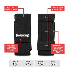 Clip & Carry STRAPT-TAC Belly Band Holster ~ Works w/ any IWB Kydex Gun Holster