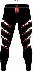 Men Pro Wrestling Tights, Black Color with Paws , Spandex, Customizable Designs