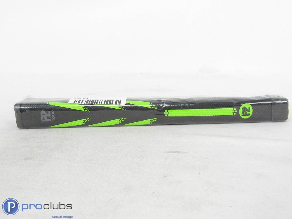 New! P2 Black/Green Classic Tour Putter Grip – 509009