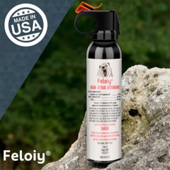 Feloiy Bear Spray 11oz Powerful Stream Strongest Legal Formula with Holster