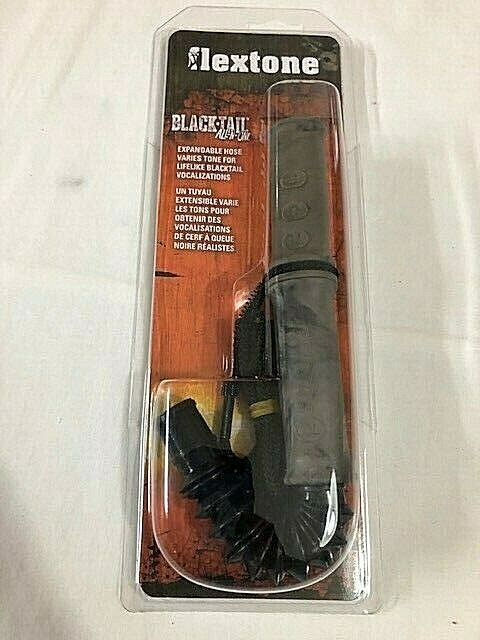 Flextone – Black Tail Deer Call – All In One Multiple Lifelike Varies Tones Hose