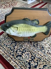 VTG Big Mouth Billy Bass Gemmy 1999 Take me To The River Don’t Worry Be Happy