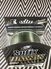 Sufix Advance Lo-Vis Green 17lb Hyper Copolymer Monofilament 330 Yard Mono