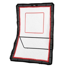 VEVOR 5/3/4×7/8/4ft Lacrosse Baseball Rebounder Softball Bounce Pinchback Net