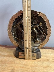 Swim Trophy, Bronze Like, Weighs 2.1 Pounds, Unique Design