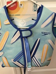 Speedo Child Life Jacket. Kid’s Weight 33-55 Pounds Coast Guard Approved