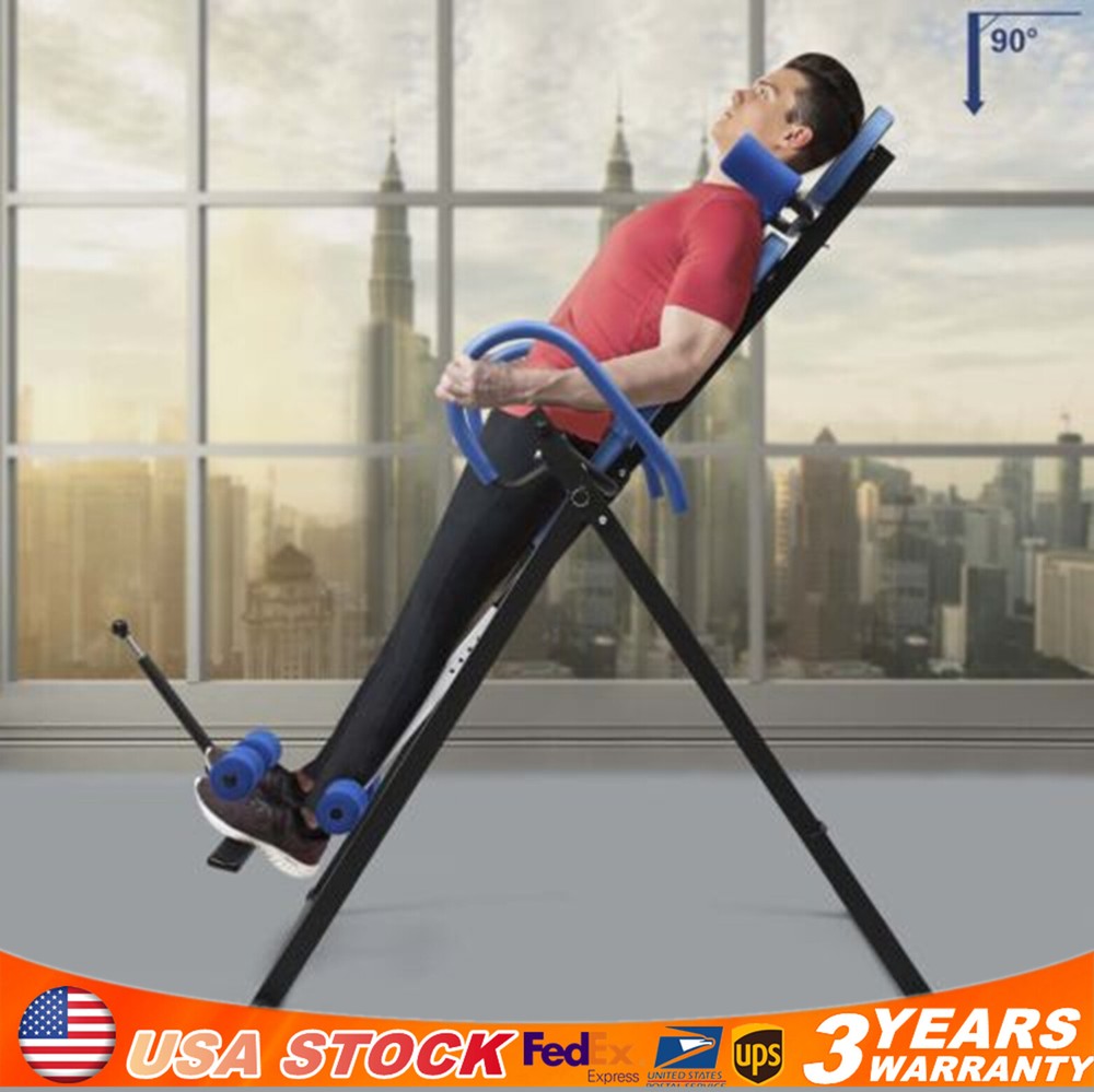 Inversion Table for Back Therapy Heavy Duty Adjustable Stretcher Pain Relief New