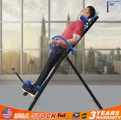 Inversion Table for Back Therapy Heavy Duty Adjustable Stretcher Pain Relief New