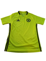 ADIDAS CHELSEA FC TRAINING Adizero Jersey Volt Yellow Soccer Youth Large SCY3