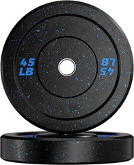 2PCS/Set Weight Plates for Barbell Home Gym Strength Training 2-Inch, 10-45 lbs