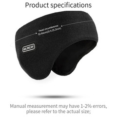 1pc Soft Plush Winter Earmuffs Warm Ear Covers Unisex Outdoor Wear Fashion – NEW
