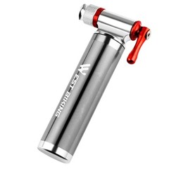 WEST BIKING Portable Aluminum Bicycle Mini Pump CO2 Inflator Bike Tire Ball Pump