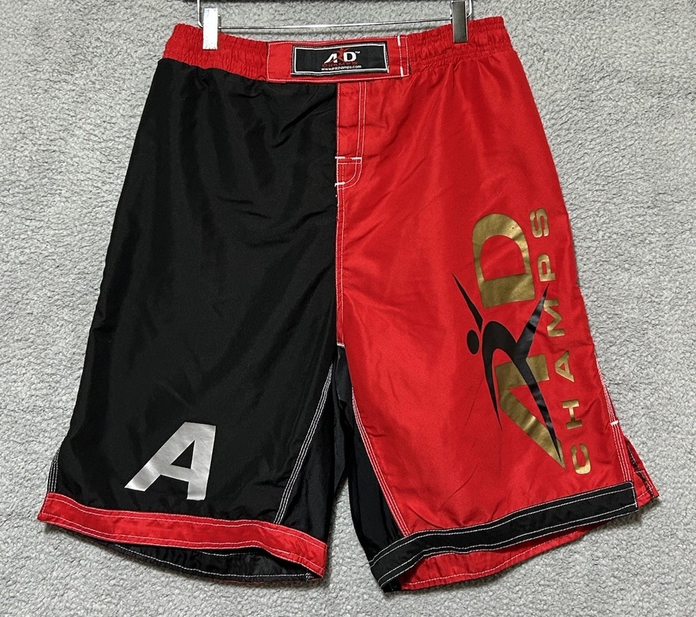 Ard Champs Kick Boxing MMA Shorts Fighter Grappling Muay Thai Men&rsquo;s Shorts Sz XL