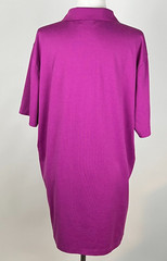 POLO GOLF Ralph Lauren S/S Performance Polo Shirt w/Shirttail Hem – XL, Fuchsia