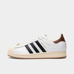 ADIDAS Superstar II Black White Red Patent Leather JR7313 Men&rsquo;s sz 8-13
