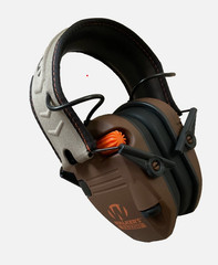Walkers GWP-RSEM-LEB Razor Slim Electronic Ear Muffs – Limited Edition Brown