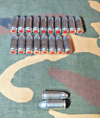 9MM LUGER SNAP CAPS SET OF 20 « SILVER BULLETS » REAL 115GN WEIGHT!!!