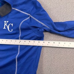 Columbia Golf Kansas City Royals KC Omni Wick 1/4 Zip Men M Shotgun Pullover NEW