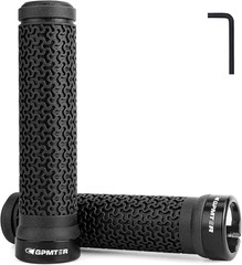 Ergonomic Rubber Bicycle Handlebar MTB Mountain Bike Grips Cycling Lock-On Ends