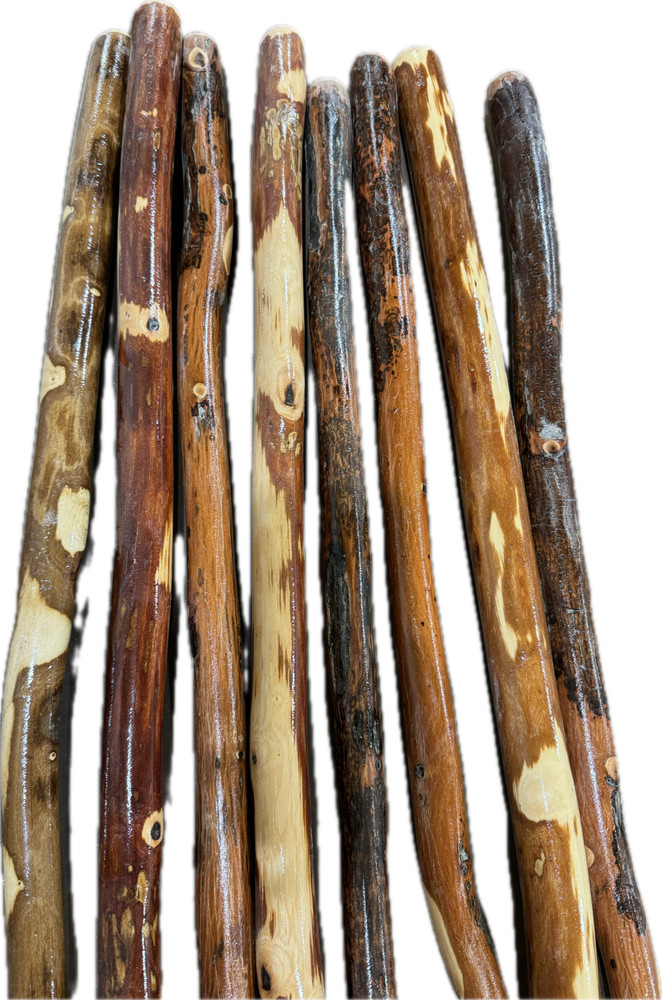 Natural Ozark Hiking & Walking Sticks 54&Prime; Height