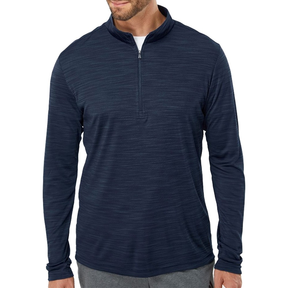 Adidas Golf Men’s Lightweight Melange 1/4-Zip Pullover Top Jacket Shirt, New