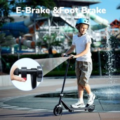 iScooter IK3 Electric Scooter for Kids Ages 6-12, 150W Motor, LED Display, 3