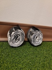 ARD CHAMPS Camo Weight Lifting Straps Pair Knee Support Cotton One Size