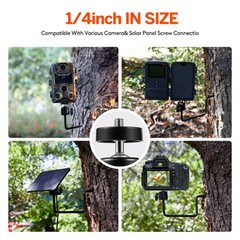 ALTIN Trail Camera Tree Mount, Holder, Bracket, 360 Rotatable, 5KG Capacity, …