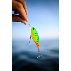 Berkley Flicker Shad 1 1 2In 1 8Oz Freshwater Crankbait Slick Firetiger Lure