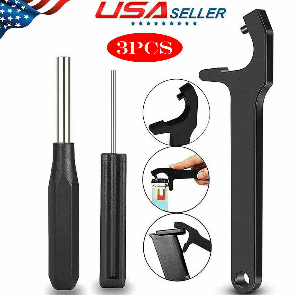 Glock Tool Kit Front Sight Tool Magazine Disassembly Tool Pin Punch 19 17 26 43