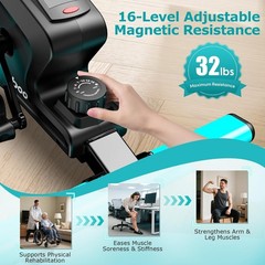 Recumbent Exercise Bike Fitness Stationary Bicycle Cardio Workout Indoor Cycling